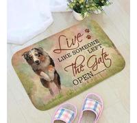 paillasson Exterieur Entree Paillasson Berger Australien « Vivez comme si Quelqu'un Avait laissé la Porte Ouverte »