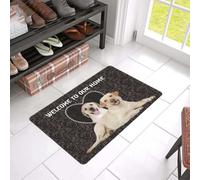 paillasson Exterieur Entree Paillasson « Bienvenue chez Nous » avec Un Chien Labrador Retriever