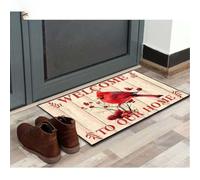 paillasson Exterieur Entree Paillasson Cardinal Bird - Bienvenue chez Nous