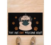 paillasson Exterieur Entree Paillasson « Carlin, tu n'es Pas Le bienvenu Ici »