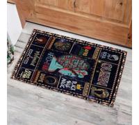 paillasson Exterieur Entree Paillasson Cheveux Naturels Fierté Afro-Latina Mois de l'Histoire des Noirs