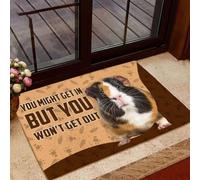 paillasson Exterieur Entree Paillasson « Cochon d'Inde Dont tu ne sortiras Pas »