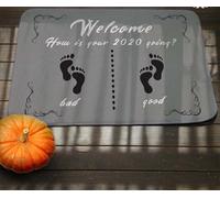 paillasson Exterieur Entree Paillasson « Comment se Passe Votre année 2020 ? »