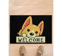 paillasson Exterieur Entree Paillasson Corgi Bienvenue Amoureux des Chiens Maman