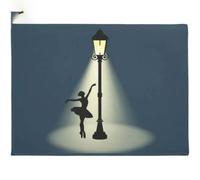 paillasson Exterieur Entree Paillasson de Ballet Dansant dans la Ville des réverbères