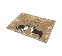 paillasson Exterieur Entree Paillasson de Bienvenue Border Collie