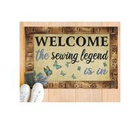 paillasson Exterieur Entree Paillasson de Bienvenue légende de la Couture