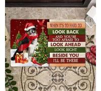paillasson Exterieur Entree Paillasson de Noël Berger Australien Regarde Juste à côté de toi