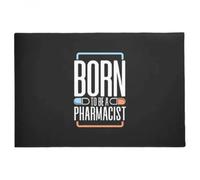 paillasson Exterieur Entree Paillasson d'intérieur et d'extérieur « Né pour être médecin pharmacien »