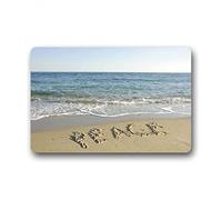 paillasson Exterieur Entree Paillasson d'intérieur et d'extérieur « Paix sur la Plage »