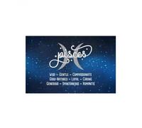 paillasson Exterieur Entree Paillasson d'intérieur et d'extérieur Poissons - Constellation du Zodiaque