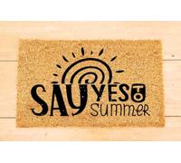 paillasson Exterieur Entree Paillasson « Dites Oui à l'été »