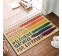 paillasson Exterieur Entree Paillasson Diversité Inclusion Acceptant Égalité des Femmes