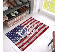 paillasson Exterieur Entree Paillasson Drapeau américain pour la fête de l'Indépendance et Le Memorial Day américain