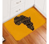 paillasson Exterieur Entree Paillasson en Forme de Mangue du Continent Africain