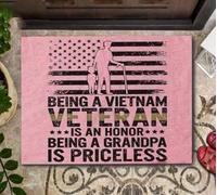 paillasson Exterieur Entree Paillasson « Grand-père vétéran du Vietnam - Être Grand-père, ça n'a Pas de Prix »