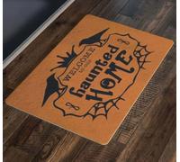 paillasson Exterieur Entree Paillasson « Halloween Bienvenue dans Notre Maison hantée » pour l'égalité