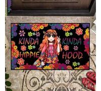 paillasson Exterieur Entree Paillasson Hippie, Style Ghetto, pour Une Amie ou Un Membre de la Famille