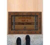 paillasson Exterieur Entree Paillasson Humoristique « Ce n'est Absolument Pas Une Trappe »