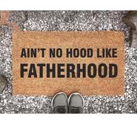 paillasson Exterieur Entree Paillasson Humoristique « Il n'y a Pas de Quartier comme la paternit頻