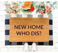 paillasson Exterieur Entree Paillasson Humoristique « Qui est-ce ? » pour Une Nouvelle Maison