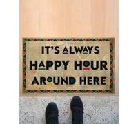 paillasson Exterieur Entree Paillasson « Ici, C'est Toujours l'heure de l'apéro »