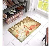 paillasson Exterieur Entree Paillasson imprimé Flamingo Hope