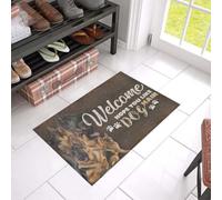 paillasson Exterieur Entree Paillasson imprimé Poils de Berger Allemand : J’espère Que Vous l’aimerez