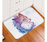 paillasson Exterieur Entree Paillasson imprimé Sage Fox Cool Design