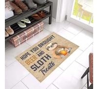 paillasson Exterieur Entree Paillasson « J'espère Que tu as acheté de la bière et des friandises »