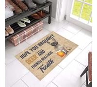 paillasson Exterieur Entree Paillasson « J'espère Que tu as acheté de la bière et des friandises pour Bouledogue français »