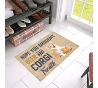 paillasson Exterieur Entree Paillasson « J'espère Que tu as acheté de la bière et des friandises pour Corgi »