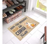 paillasson Exterieur Entree Paillasson « J'espère Que tu as acheté de la bière et des friandises pour Corgi »