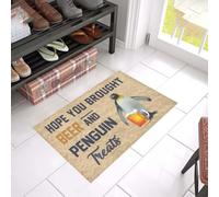 paillasson Exterieur Entree Paillasson « J'espère Que tu as acheté de la bière et des friandises pour Pingouins »