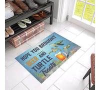 paillasson Exterieur Entree Paillasson « J'espère Que tu as acheté de la bière et des friandises pour Tortues »