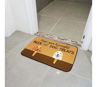 paillasson Exterieur Entree Paillasson « J'espère Que tu as apporté de la bière et des friandises pour Chien »