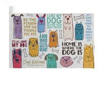 paillasson Exterieur Entree Paillasson « La Maison, C'est là où est Le Chien »