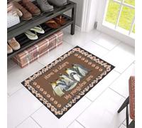 paillasson Exterieur Entree Paillasson « La Maison, C'est là où sont Mes Pingouins »