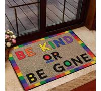 paillasson Exterieur Entree Paillasson LGBT Soyez Gentil ou partez