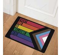 paillasson Exterieur Entree Paillasson LGBT Tout Le Monde est Le bienvenu Ici