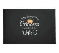 paillasson Exterieur Entree Paillasson « Ma Princesse préférée m'appelle » - Idée Cadeau pour Une Amie, Un Membre de la Famille ou pour la fête des pères