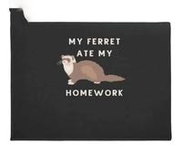 paillasson Exterieur Entree Paillasson « Mon Furet a mangé Mes devoirs » - Paillasson de Bienvenue pour intérieur et extérieur