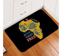 paillasson Exterieur Entree Paillasson « Né pour être Libre »