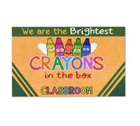 paillasson Exterieur Entree Paillasson « Nous Sommes Les Crayons Les Plus Brillants de la boîte »