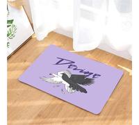 paillasson Exterieur Entree Paillasson Oiseau primitif de Skateboard Magnifique Devine