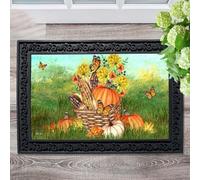 paillasson Exterieur Entree Paillasson Panier de récolte d'automne