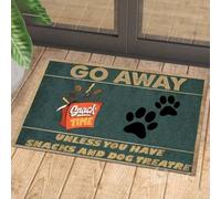 paillasson Exterieur Entree Paillasson « Partez sauf si Vous Avez des friandises pour Chien »