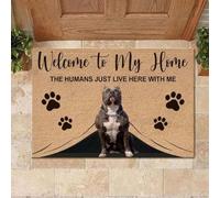 paillasson Exterieur Entree Paillasson Pitbull « Bienvenue chez Moi »