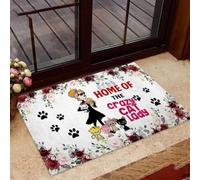 paillasson Exterieur Entree Paillasson pour Chat de la Folle aux Chats