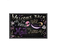 paillasson Exterieur Entree Paillasson pour Enseignant/Classe - Paillasson « Tout est Fou Ici » pour intérieur et extérieur